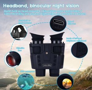 Kính nhìn đêm ngoài trời Winmax Ultra HD 4K NV8000, độ phóng đại 8x, tầm nhìn 300m, tích hợp màn hình kép, đèn LED hồng ngoại 3W - Product Image 2