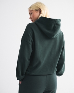 LEDUO Customized Autumn and Winter High Quality embroidery 100% Cotton Slim Fit Hoodie for Women - Product Image 2