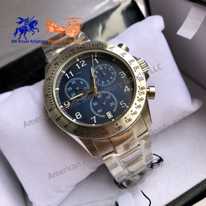 Montre multifonctionnelle de qualité supérieure 5A pour le sport et les affaires, chronométrage à six aiguilles, cristal saphir V8, étanche, mesure de la vitesse - Product Image 1