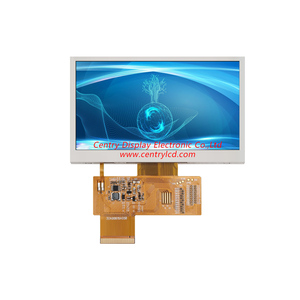 Pantalla táctil de 4,3 "Resolución de 800*480 IPS legible por el sol Vista completa Pantalla TFT para el hogar inteligente Pantalla de cristal líquido Tft - Product Image 1