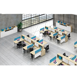 À la mode Mobilier De Bureau Moderne Gestionnaire L Forme Bureau Bureaux - Product Image 3