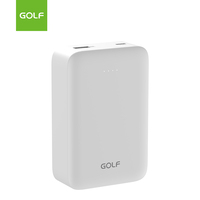 Mini chargeur portable en gros avec logo personnalisé, batterie externe au lithium OEM à charge rapide PD 20W, grande capacité 20000mAh avec LED