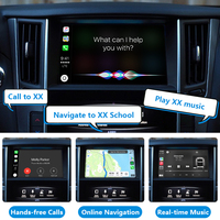 Kit de Interfaz de Módulo Decodificador Inalámbrico Apple CarPlay y Android Auto para Infiniti Q50 Q60 Q50L QX50
