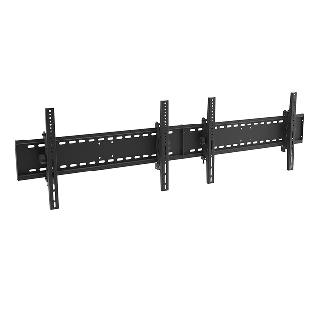 Dual Monitors Heavy Duty Steel Wall Mount Tilt TV Bracket with Max VESA 800x400
