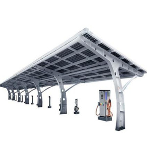 Abri photovoltaïque en acier Keyuan, grande portée en forme de 7, pour usage commercial - Product Image 4