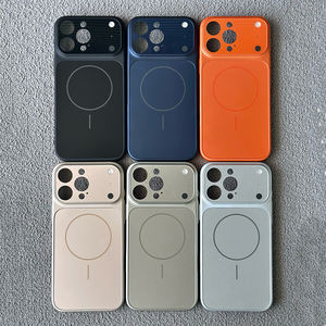 Coques de téléphone AG Glass Bayer PC à grande fenêtre pour <span class=keywords><strong>iPhone</strong></span> 17 Pro Max, <span class=keywords><strong>protection</strong></span> magnétique antichoc pour l'objectif arrière, compatible 17Air 16 15 14 - Product Image 1