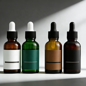 <span class=keywords><strong>Precio</strong></span> <span class=keywords><strong>de</strong></span> Fábrica 2026, Botellas para Aceites Esenciales, Etiquetas con Logotipo, Botellas <span class=keywords><strong>de</strong></span> Vidrio con Gotero Coloridas para Envasado <span class=keywords><strong>de</strong></span> Aceites Esenciales - Product Image 4