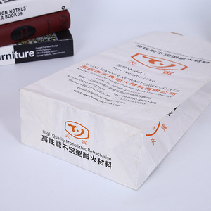 Papel Kraft de alta calidad, 25Kg, papel multicapa, bolsas impermeables con película ignífuga
