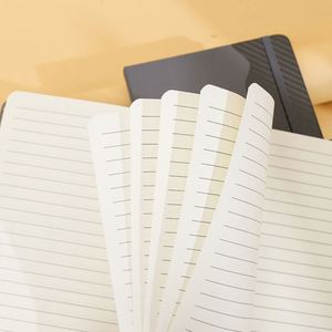 Cuadernos de Tapa Dura A5 Personalizables, Cuadernos de Cuero con Logotipo en Color Personalizado, Encuadernación Térmica, Impresos, 80 Hojas, para Estudiantes y Negocios - Product Image 3