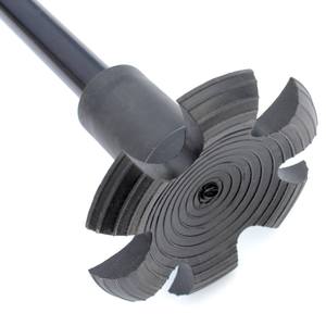 Suministros de terapia de rehabilitación de alta calidad Bastón para caminar Mango ergonómico Bastón plegable compensado de aleación de aluminio ligero 100kg - Product Image 3