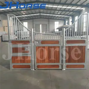 Fattoria All'aperto Prefabbricati 4 Pezzo di Pannelli Porta Della Stalla <span class=keywords><strong>Camera</strong></span> Bancarelle di Bambù Cavallo Stabile - Product Image 1