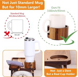 Plateau de service carré en bois de qualité supérieure, personnalisable, avec pieds pliables, robuste, sans BPA, écologique, 50 pièces, gravure moderne classique - Product Image 4