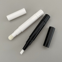 Stylo cosmétique transparent vide de 1,4 ml avec pinceau, en PP, personnalisable, vente en gros d'usine