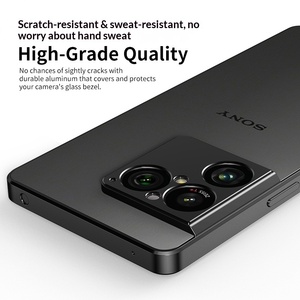 Pellicola Protettiva per Obiettivo <span class=keywords><strong>Xperia</strong></span> 1 IV, Design con Ritagli in Metallo, CDMA Deca Core 1a 8a Generazione, Resistente ai Graffi, Antiurto, Opaca - Product Image 4