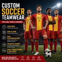 Uniforme de Fútbol Personalizado con Nombre y Número del Jugador, Camisetas de Fútbol con Sublimación Completa