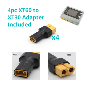 Toolkiakıllı şarj cihazı Q4AC AC DC 4x50w 5A 1-4S <span class=keywords><strong>Lipo</strong></span> pil için <span class=keywords><strong>4</strong></span> port - Product Image 4