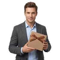 Boîtes rigides en carton recyclable écologiques de qualité supérieure pour bijoux faits à la main, emballage de luxe pour bracelet
