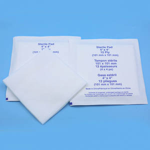 ผู้ผลิตมืออาชีพ ผ้าก๊อซปลอดเชื้อทางการแพทย์สำหรับงานทันตกรรม ขนาด 2x2 3x3 4x4 5x5 ซม. แบบไม่ถักทอ - Product Image 3