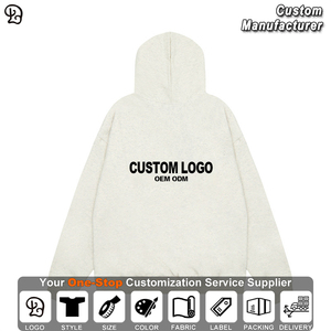 Felpa con cappuccio in pile da uomo con Logo personalizzato felpa con cappuccio Ultra morbida con maniche lunghe top abiti da uomo con tasche - Product Image 6