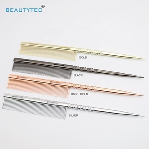 Outil de peignage essentiel de <span class=keywords><strong>Barber</strong></span> <span class=keywords><strong>Peigne</strong></span> en aluminium de qualité supérieure pour le confort et l'efficacité - Product Image 2