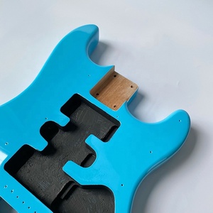 Cuerpo de guitarra de alto brillo en color azul Daphne con acabado en aliso para piezas de construcción de estilo - ¡Gran oferta! - Product Image 4