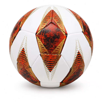 Ballon de football en latex haute résistance à l'abrasion, qualité match, pour terrain en gazon, terrain en béton, entraînement en intérieur/extérieur, compétition