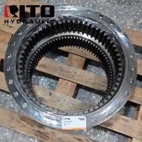 RITO 1022195 Engranaje de Translación para Excavadora ZX330 ZX370 ZX360 EX270-5 EX300-5, Anillo de Transmisión Hidráulico para Excavadora de Orugas