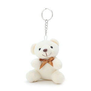 맞춤형 도매 미니 귀여운 장난감 봉제 테디 키링 플러시 키체인 곰 - Product Image 4