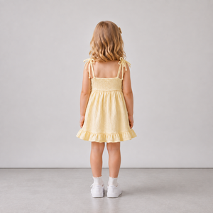 Fabricante de Ropa Infantil de Alta Calidad, Vestido a Cuadros Vintage con Estampado Personalizado para Niñas, Precio Económico - Product Image 2