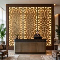 YISHANG – Panneaux de séparation en aluminium sur mesure à faible MOQ, découpés au laser, pour la décoration murale intérieure et les espaces commerciaux