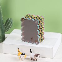 Support magnétique léger en acrylique pour photos de 3 pouces, cadre photo magnétique pour réfrigérateur, style DIY