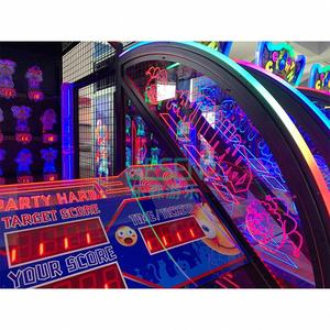 Machine de tir Clown Party à monnayeur en plastique, prix usine Creatfun, jeux d'arcade d'intérieur de lancer de balles pour 2 joueurs - Product Image 6