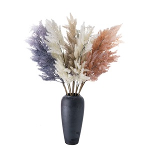 Hierba de Pampas Artificial Yuli Sage, 180g/m, Plástico, Decoración para Bodas, Estilo INS, Decoración Artesanal - Product Image 5