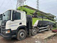 Camion pompe à béton Zoomlion Type8 Pro 63m d'occasion 2019 ZLJ5441THBSE avec moteur diesel Scania P450 180m/h à vendre