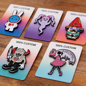 Pins de Metal Esmaltados con Diseño Personalizado, Estilo Cartoon, Horror, Halloween, Regalo, Souvenir, Coleccionable - Product Image 1