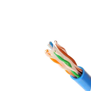 UTP 23 AWG 0.56mm Pure Copper PVC+PE Double Sheath CAT6 Outdoor Cable Network Cable