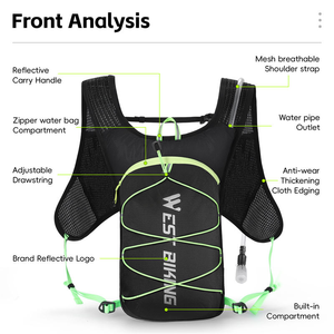 Outdoor Sports <b>Waterproof</b> Cycling Backpack for Biking Hiking Hydration Pack Water Bag for Outdoor Sports Sports Bicycle Backpack - Product Image 3
