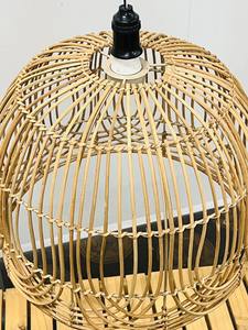 Abat-jour en bambou naturel de conception de base avec le style asiatique et de ferme - Product Image 4