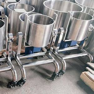<b>Grind</b> Mixing Ganash Melting Storage Tank Small Stone Grinder <b>Paste</b> Make Chocolate Mixer Melanger Machine - Product Image 2