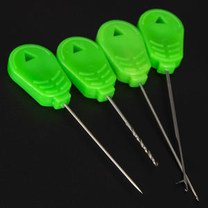 DORISEA Set di 4 Aghi da Pesca in Plastica Durevole e Portatile con Estrattore, Aghi con Fermaglio e Trapano per Esche per Spigola e Persico - Product Image 6