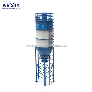 Silo de cemento tipo panel 50 T Silo de cemento de 50 toneladas Tanque de cemento ensamblado Silo de montaje rápido - Product Image 1