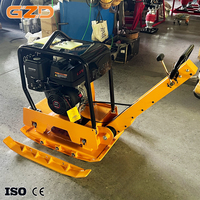 Compacteur de sol vibrant GZD personnalisé 38KN, compacteur à plaque diesel C330T 260kg à essence