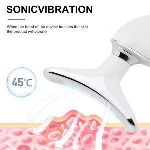 Appareil électrique de levage de la peau chauffant pour le massage du visage en V pour la réduction du menton et le rajeunissement du raffermissement de la peau - Product Image 6