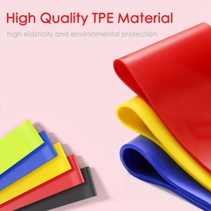 WOSWEIR Elastik Direnç Bantları TPE Destekli Pull-Up Lastik Bant Eğitim Egzersiz Egzersiz Ekipmanları Spor Salonu Fitness Germe Halatları - Product Image 3