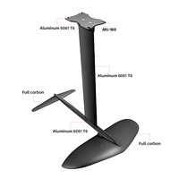 Planche de surf hydroptère Offre Spéciale F08 non motorisée Nouveau design 1115sqcm Wingfoil Kayak hydroptère électrique Kayak gonflable à eau Surf