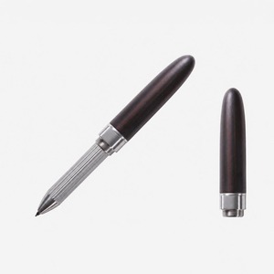 Built To Last Ultra Portable <b>Refill</b> Jacket Carbon Fiber <b>Pen</b> Sleeve Ebony Wood <b>Pen</b> Shell - Product Image 1
