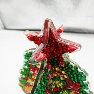 Arbre de Noël Table Top <span class=keywords><strong>Strass</strong></span> Diamant Dot Peinture Kits,DIY <span class=keywords><strong>5D</strong></span> <span class=keywords><strong>Strass</strong></span> Diamant Art Décorations De Noël Ornements - Product Image 3