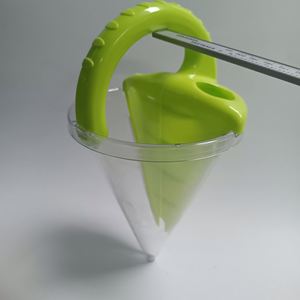 Jouet créatif en plastique pour enfants, entonnoir à sable pour la plage et les jeux en famille - Hopper à sable à débordement - Product Image 4
