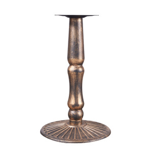 Metal <b>Table</b> <b>Leg</b> Square Industrial Design Durable Restaurant <b>Table</b> Support Antique Finish - Product Image 1