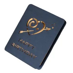 子供のためのアクリルの誕生日の結婚式の招待状カード高品質安いハッピー面白い誕生日カードデザイン
